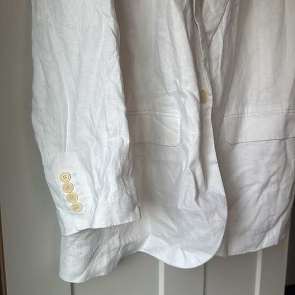 Madewell White Linen Blazer – Size 2X – New with Tags - Picture 3 of 8